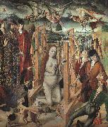 GALLEGO, Fernando The Martyrdom of Saint Catherine fg Spain oil painting artist